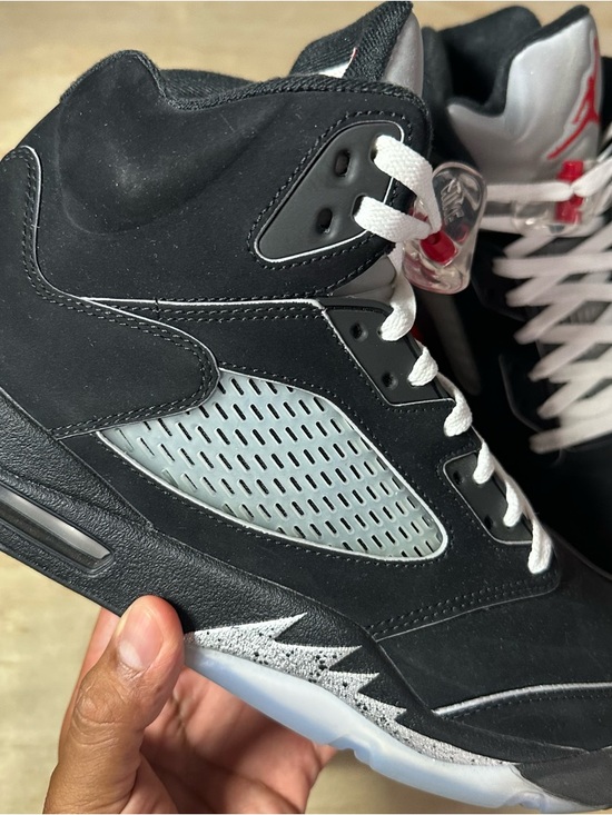 2025 Air Jordan 5 Black Metallic REIMAGINED With Box HF3975-001 Sneakers Mens 12 main image 7
